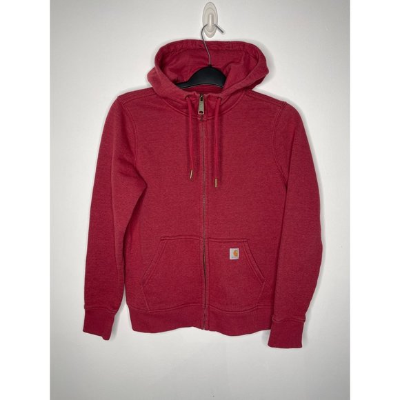 Carhartt Womens Jacket Red Size Small - Picture 1 of 8